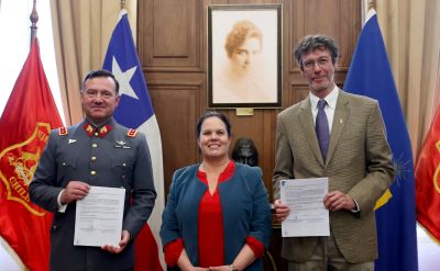 El desarrollo de la ciencia a nivel nacional y la colaboración en el desarrollo profesional de los integrantes de ambas instituciones son parte de los objetivos del convenio.